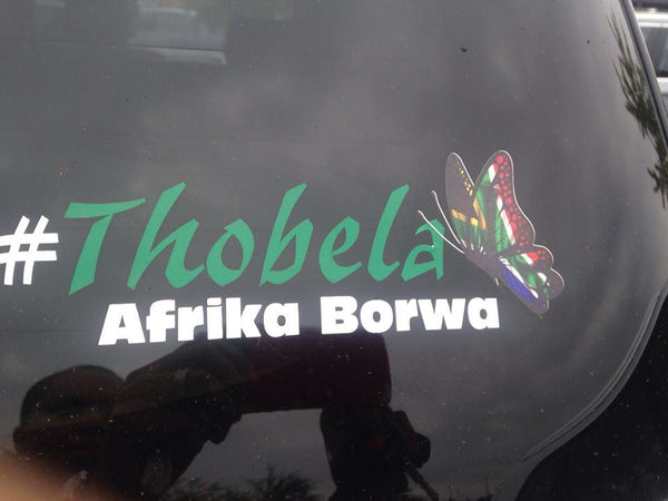 Hello South Africa Bumper Stickers